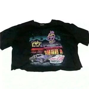 Al’s Burgers Drive In Crop Top